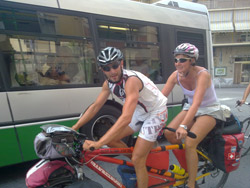 Foto Finale Ligure - Stoccolma in tandem - 04/08/2010